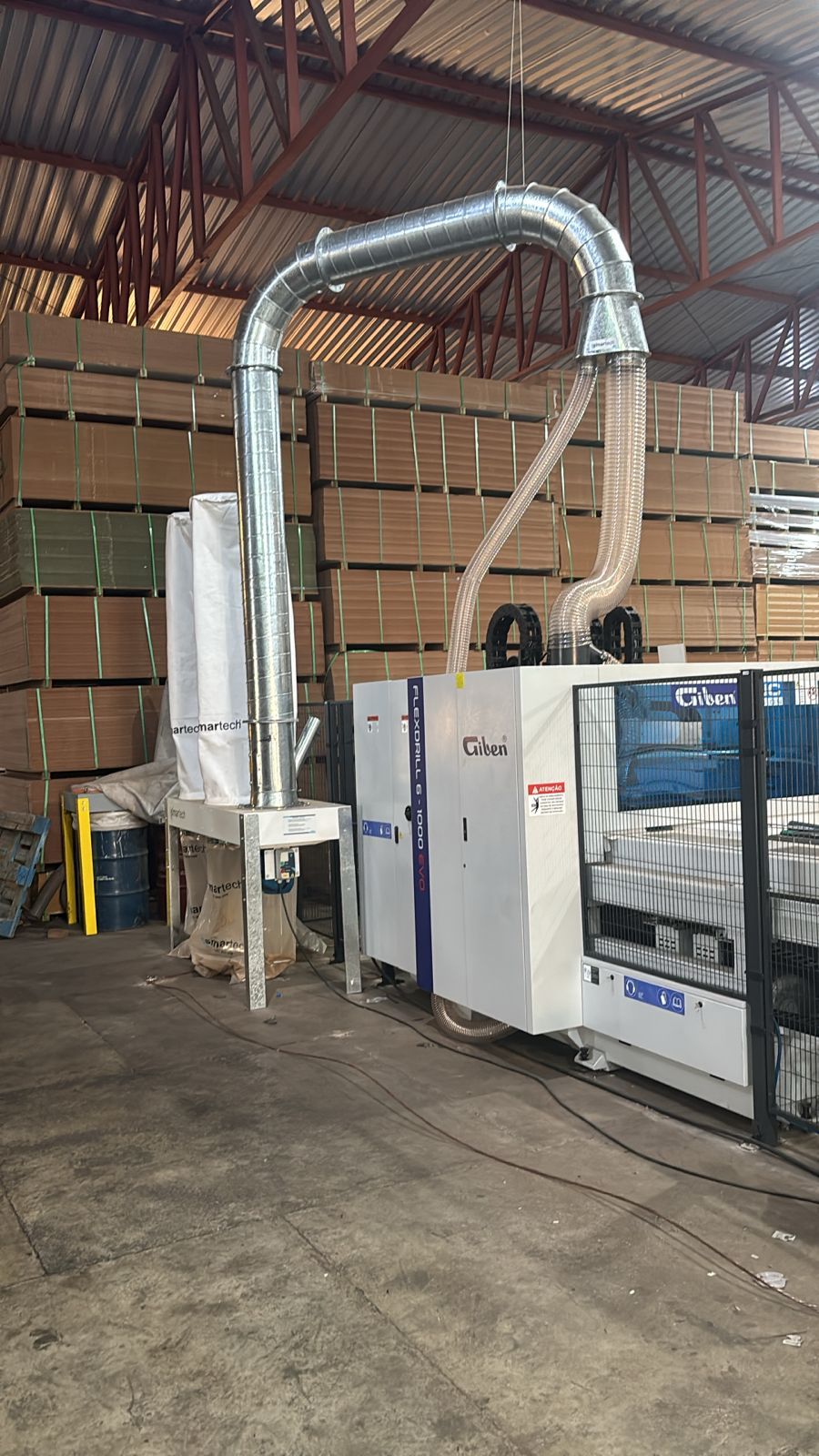 Coletor Smartech com Giben