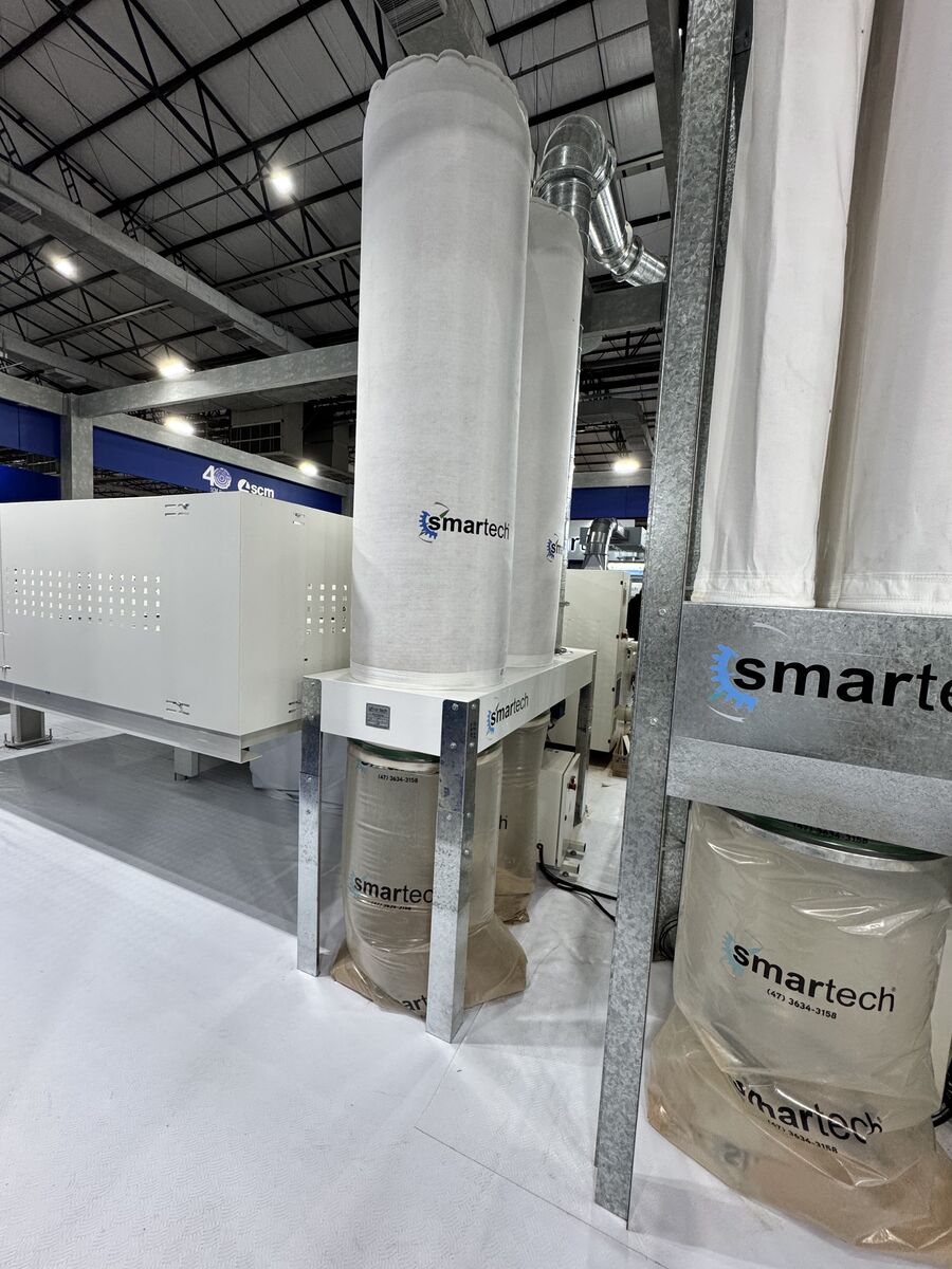 Coletor Smartech em operação